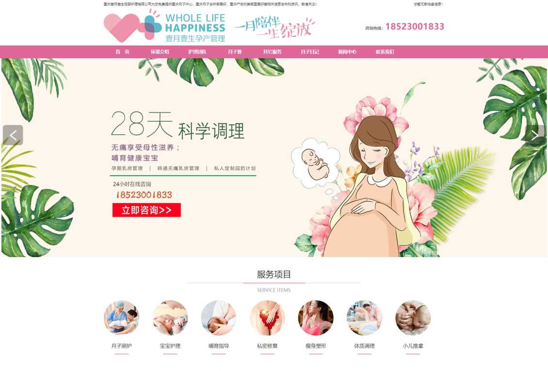 重庆壹月壹生母婴护理有限公司